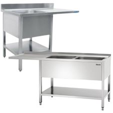 Spültische für Spülmaschinen