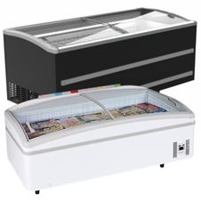 Supermarkt Kühltruhen