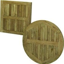 Teakholz Tischplatten