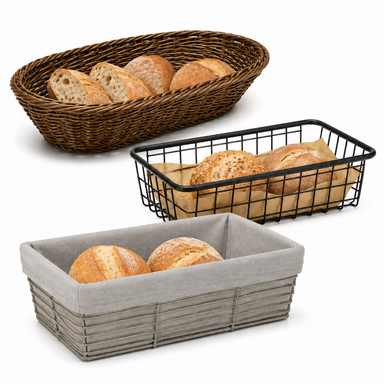 Brotkörbe & Servierkörbe
