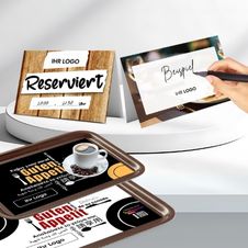 Tisch- & Buffetschilder