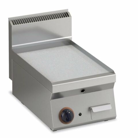 KBS Gas Grillplatte glatt verchromt Fläche 396x555mm 1 Heizzone