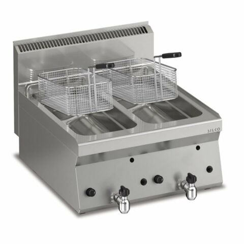 KBS Gas Fritteuse 2 x 8 L