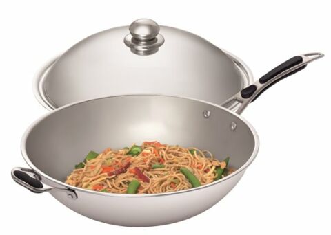Wokpfanne CNS zu IW35-Gastro-Germany