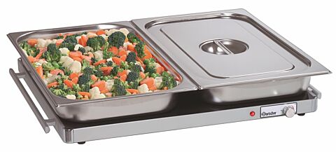 Bartscher Elektro Warmhalteplatte für GN 2/1-Gastro-Germany