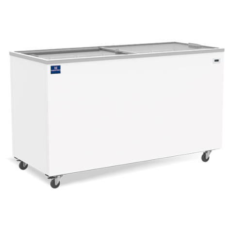 MASTRO Tiefkühltruhe 400 Liter mit Glas-Schiebedeckeln, Breite 1489mm