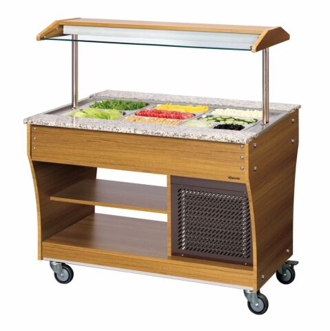 Bartscher Salat-Buffetwagen, kalt, 3x 1/1 GN, 230 V
