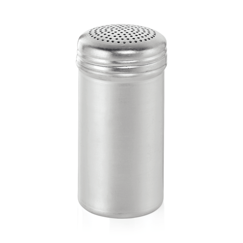 Salzstreuer Set, Ø 6,5 cm, Höhe, 13,5 cm, Set á 6 Stück, Aluminium