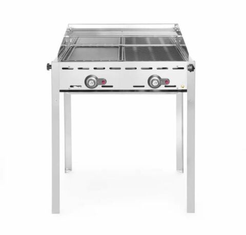 HENDI Grillsystem Green Fire – 2 Brenner, Edelstahl