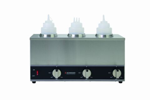 SCHNEIDER Flaschenwärmer, elektrisch, Ausführung: 3-fach