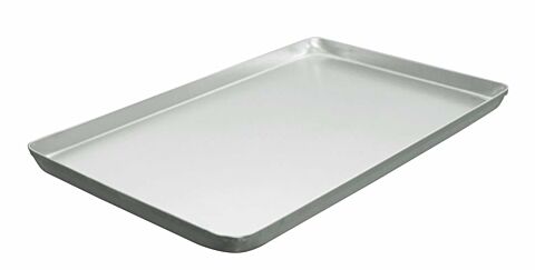 SCHNEIDER Ausstell-/Thekenbleche "silber",, Alu, gebeizt,400 x 600 x 20 mm