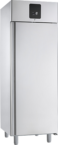 Edelstahl-Gewerbekühlschrank KU 722 Fisch GN 1/1