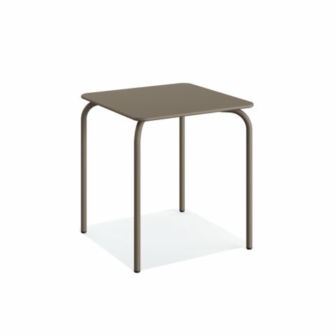 Olly Terrassentisch quadratisch Cappuccino