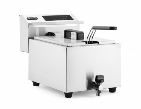 HENDI Fritteuse ProfiLine, digital Bedienfeld, Timer, 8 L, 3,5kW