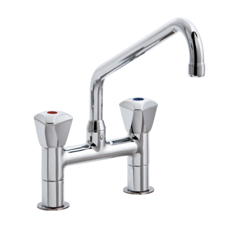 STYL Knebel-Mischbatterie mit Schwenkhahn 3/4 Zoll Wasseranschluß