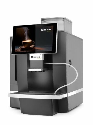 HENDI Kaffeevollautomat mit Touchscreen, 6 l Wassertank, 19 bar