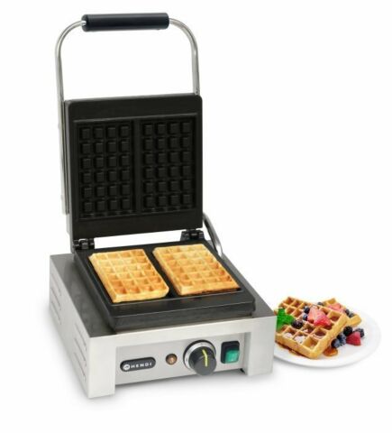 HENDI Waffeleisen Liège, zwei 4x6 rechteckige Muster