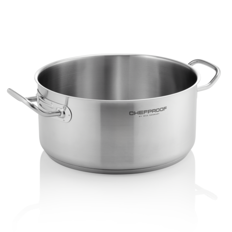 Bratentopf CHEFPROOF, Ø 36 cm, 14 Liter, Chromnickelstahl 18/10