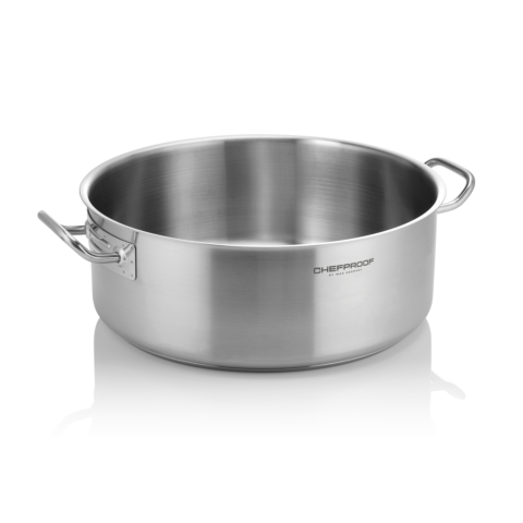 Bratentopf CHEFPROOF, Ø 50 cm, 39 Liter, Chromnickelstahl 18/10