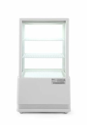 Arktic Aufsatz-Kühlvitrine 58 Liter LED Doppelverglasung, Tischgerät 170 W
