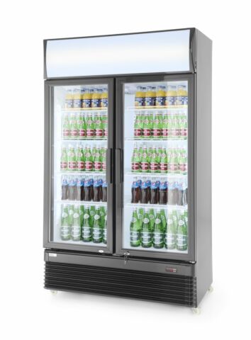 ARKTIC Kühlschrank mit 2 Glastüren 618L