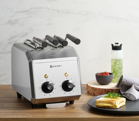 HENDI Sandwichtoaster Edelstahl 2-teilig Konzept