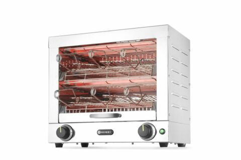 HENDI Sandwichtoaster doppelt mit 6 Zangen, 3000W