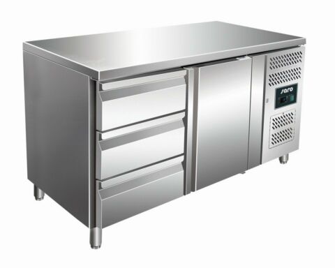 SARO Kühltisch inkl. 3er Schubladenset KYLJA 2130 TN-Gastro-Germany