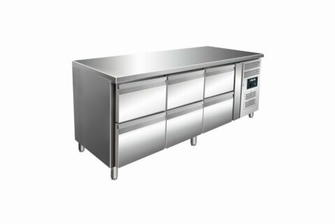 SARO Kühltisch inkl. 3 x 2er Schubladenset KYLJA 3160 TN-Gastro-Germany