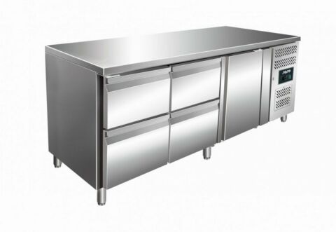 SARO Kühltisch inkl. 2 x 2er Schubladenset KYLJA 3140 TN-Gastro-Germany