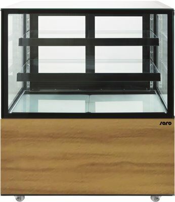 SARO Kuchenvitrine mit Holzdekor, 300 Liter MAXIME