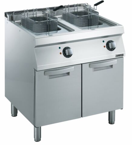 ZANUSSI Elektro Fritteuse EF7 2x 14 L, 400V , 800x700x850 mm