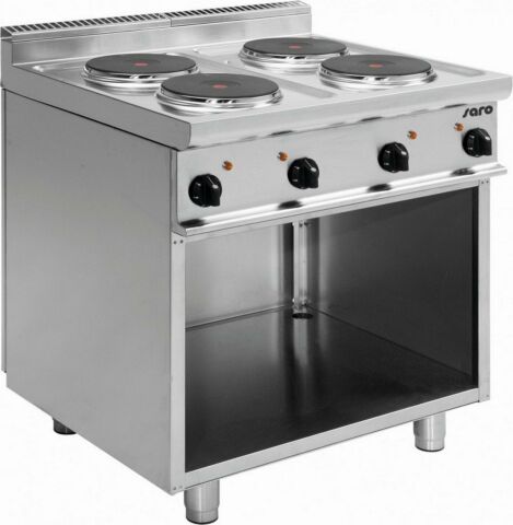 SARO Elektroherd mit offenem Unterbau E7/CUET4BA-Gastro-Germany
