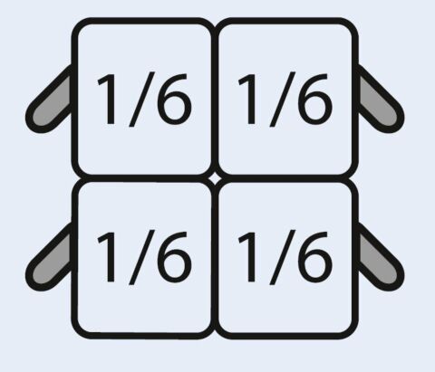 SARO Nudelkorbset: 4 x 1/6 GN
