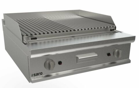 SARO Lavasteingrill 800 mm Tischmodell LQ / BS2BB