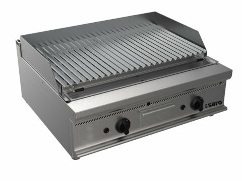SARO Gas-Lavasteingrill doppelt E7/BS2BB 