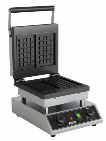 SARO Waffeleisen ATRIA für belgische Waffeln, Timer