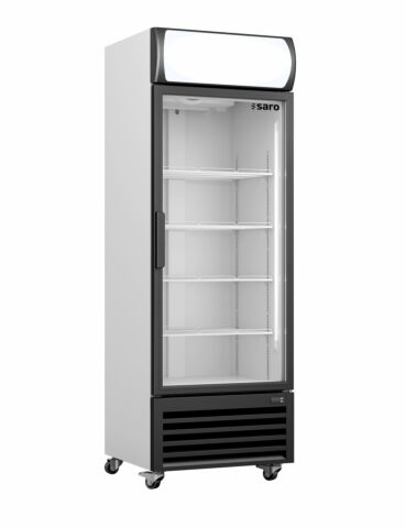 SARO Kühlschrank mit Glastür + Werbetafel, GTK 370