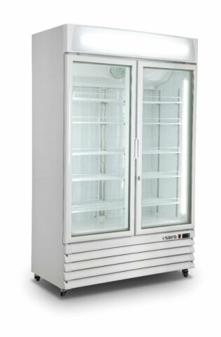 SARO Tiefkühlschrank mit Glastür - 2-türig D 800-Gastro-Germany