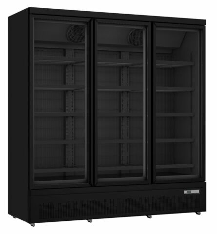 SARO Tiefkühlschrank GTK1480S PRO, 3-türig, schwarz
