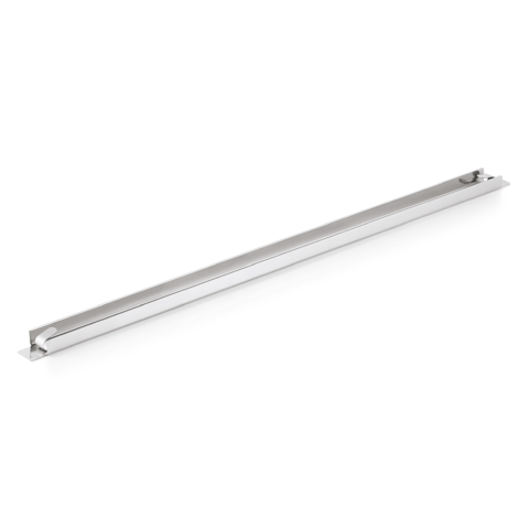 Zwischensteg, 53 cm, mit Klemmfeder, Chromnickelstahl