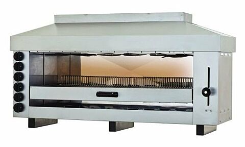 CombiSteel Salamander Gas 6 Heizzonen, 11,7kW, 1290x500x720mm