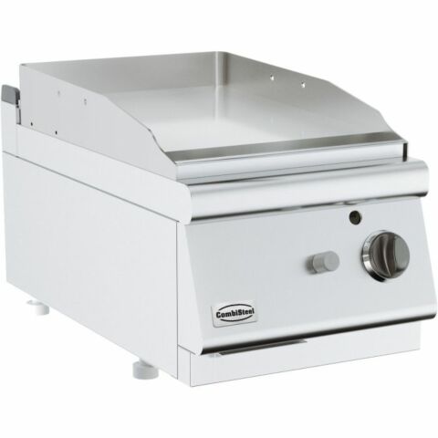 CombiSteel Base 700 Gas Grillplatte Chrom