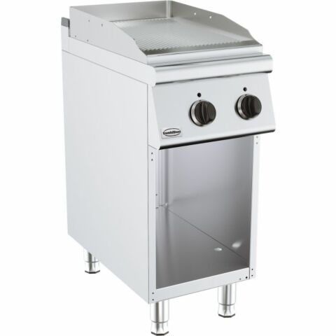 CombiSteel Base 700 El. Grillplatte Gerillt