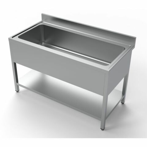 Spültisch Edelstahl 1400 mm