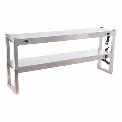 Aufsatzbord halogenbeheizt, 2-stufig, 1200 mm