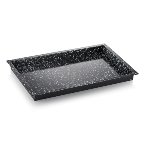GN Blech 1/1-040 mm, 53 x 32,5 cm, emailliert, Metall