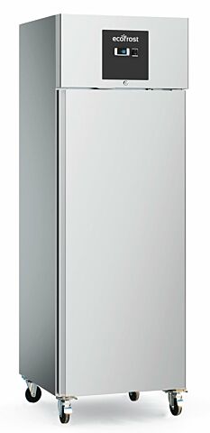 ecoFrost Edelstahl Kühlschrank RFS 400 Liter