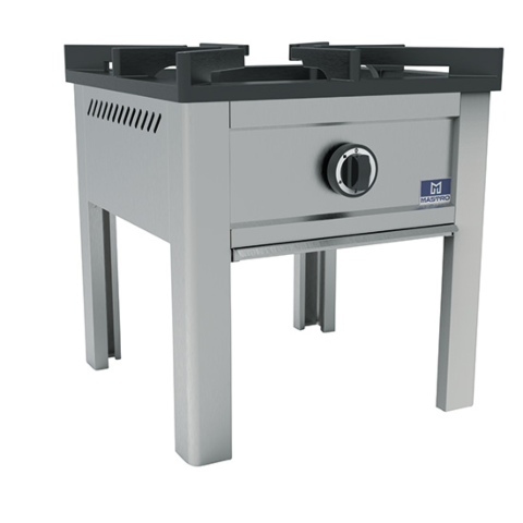 MASTRO Gas-Hockerkocher mit 1 Brenner 12 kW