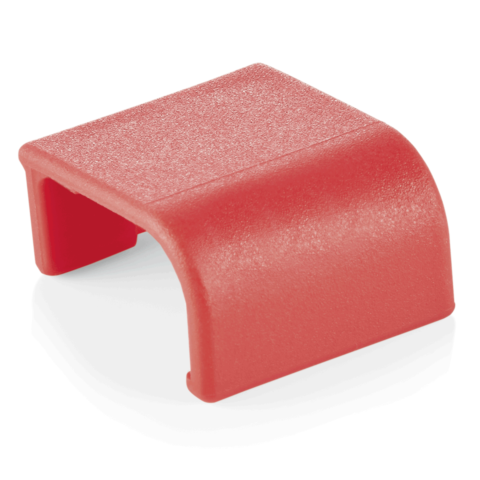 HACCP Markierungsclips Set GN 84, rot, Set á 50 Stück